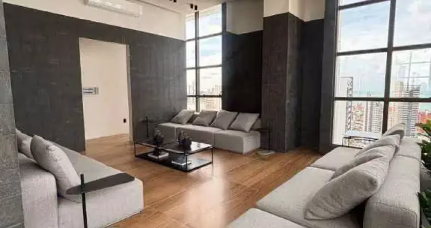 Flat com 1 dormitório à venda, 37 m² por r$ 450.000,00 - tambaú - joão pessoa/pb
