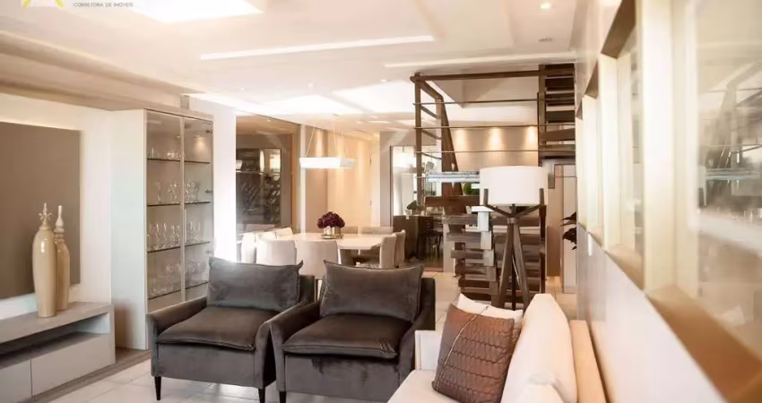Cobertura com 4 dormitórios à venda, 274 m² por r$ 2.250.000,00 - camboinha - cabedelo/pb
