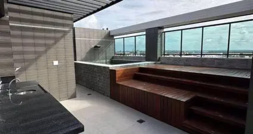 Cobertura com 2 dormitórios à venda, 105 m² por r$ 781.000 - aeroclube - joão pessoa/pb