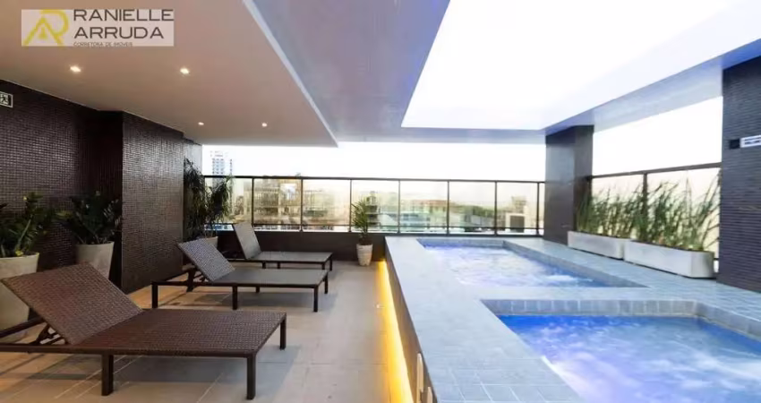 Apartamento com 2 dormitórios à venda, 44 m² por r$ 650.000,00 - jardim oceania - joão pessoa/pb