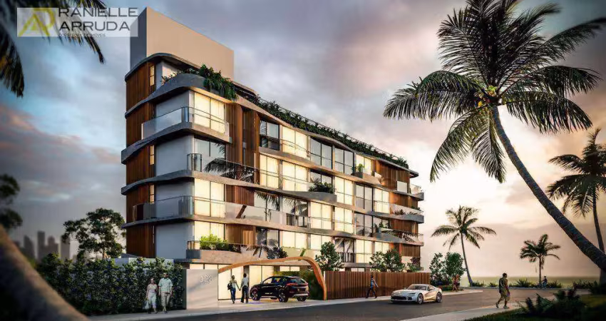 Studio com 1 dormitório à venda, 24 m² por r$ 811.921 - cabo branco - joão pessoa/pb