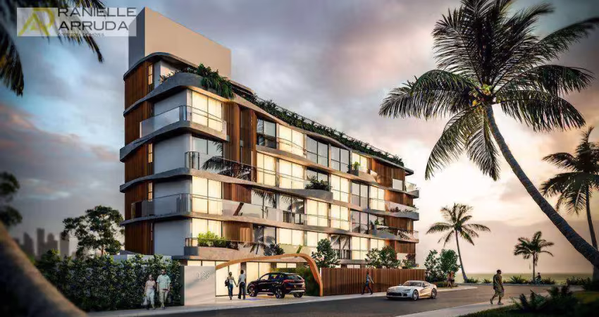Studio com 1 dormitório à venda, 31 m² por r$ 616.953 - cabo branco - joão pessoa/pb