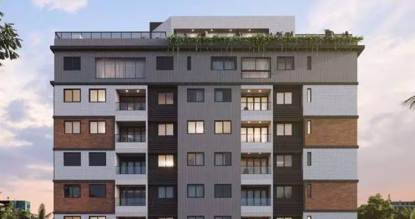 Apartamento com 3 dormitórios à venda, 77 m² por r$ 652.558 - ponta de campina - cabedelo/pb