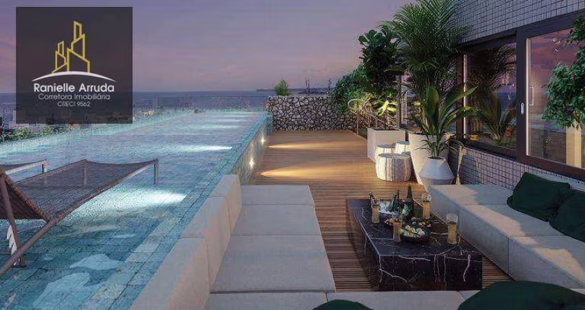 Apartamento com 2 dormitórios à venda, 60 m² por R$ 670.000,00 - Jardim Oceania - João Pessoa/PB