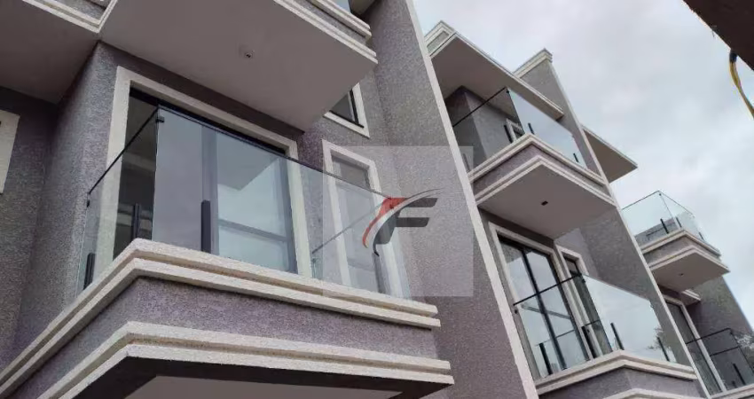 Sobrado com 4 dormitórios à venda, 100 m² por r$ 539.000,00 - sítio cercado - curitiba/pr