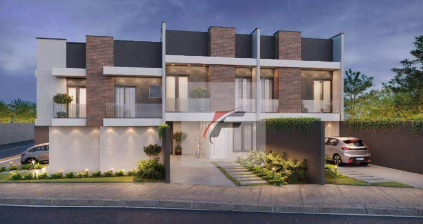 Sobrado com 3 dormitórios à venda, 88 m² por R$ 580.000 - Campo Comprido - Curitiba/PR