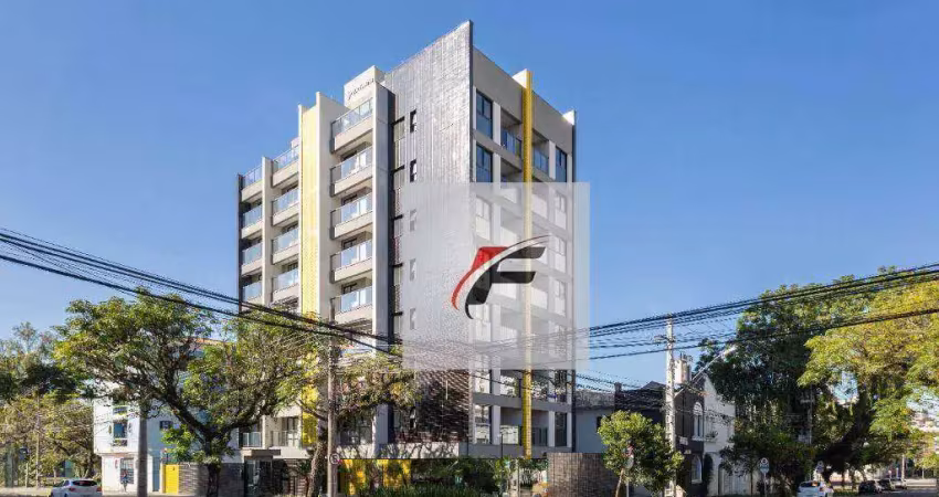 Studio com 1 dormitório à venda, 32 m² por r$ 340.834,72 - mercês - curitiba/pr