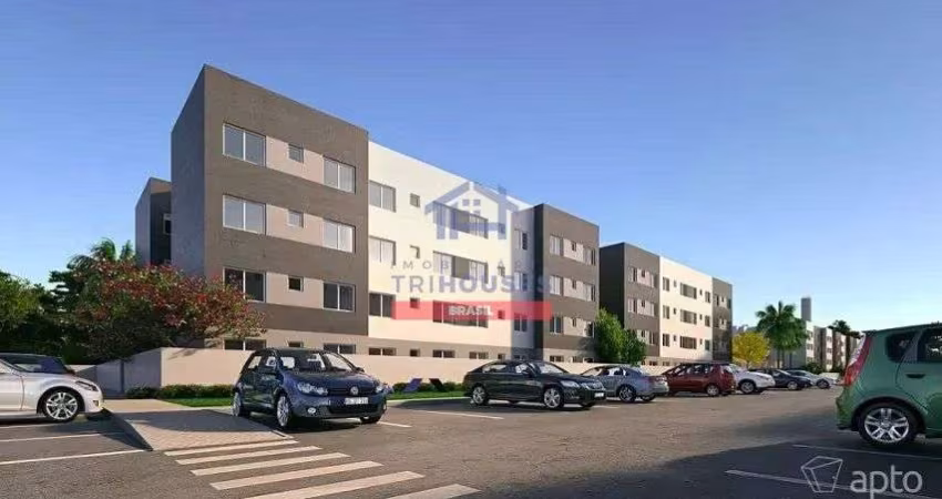 Lindo Apartamento à venda noJardim Itaqui, Campo Largo, PR, com 2 quartos e 42m2, condomínio clube.