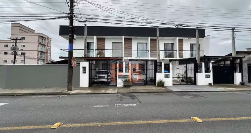 Sobrado geminado no jardim iririú com 2 quartos para locação, 85 m²