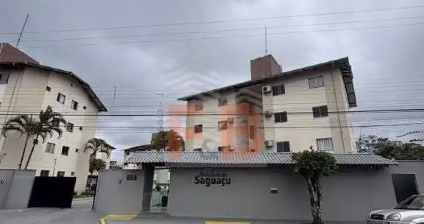 Apartamento no saguaçú com 2 quartos para locação, 48 m²