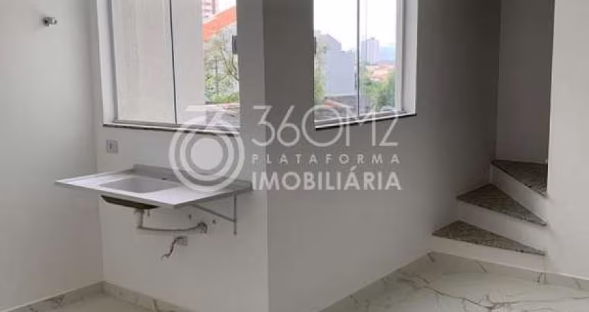 Cobertura para Venda em Santo André, Santa Maria, 2 dormitórios, 1 suíte, 3 banheiros, 2 vagas
