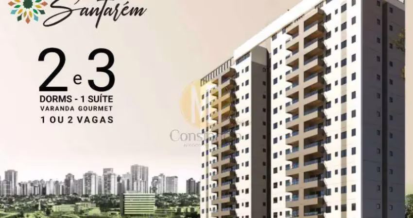 Lançamento - residencial santarém - 2 e 3 dormitórios - parque industrial