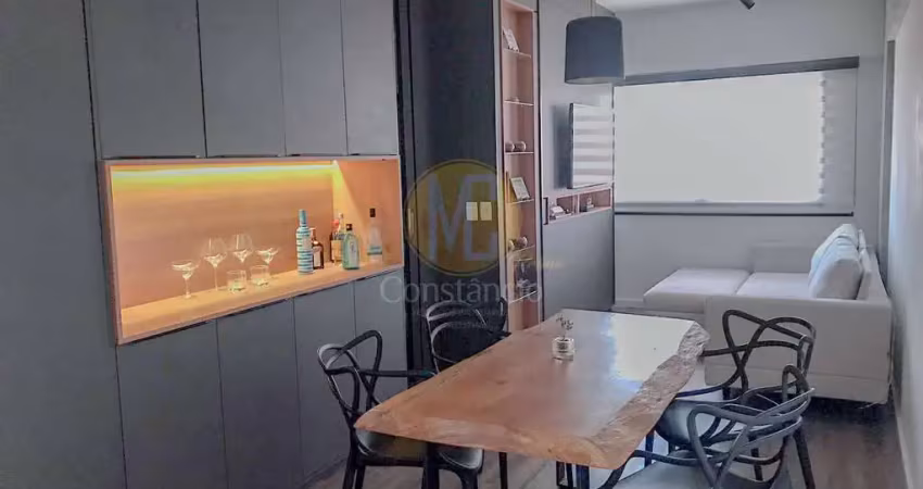 Apartamento tipo loft semimobiliado à venda - 44m² - 1 quarto - R$430.000