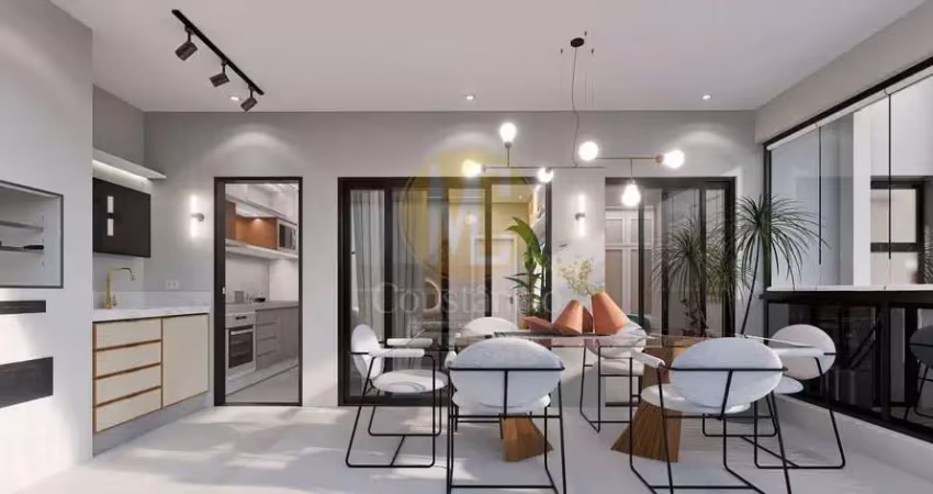 APARTAMENTO COM 1 SUÍTE - RESIDENCIAL RUY BARBOSA -  CARAGUATATUBA 53,5M²