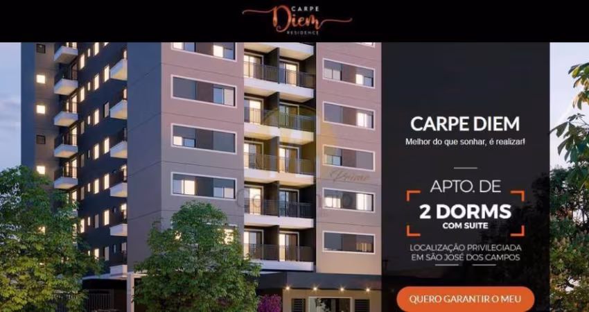 Carpe Diem Residence - 2 Dormitórios com suíte - Lançamento no Jd Paulista