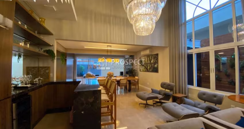 Casa de 4 Suítes com Cozinha Integrada e Acabamento Premium!
