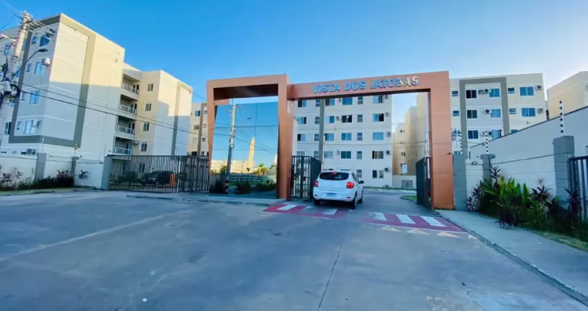 Aluga-se apartamento com 2 quartos e 43m² bem distribuídos
