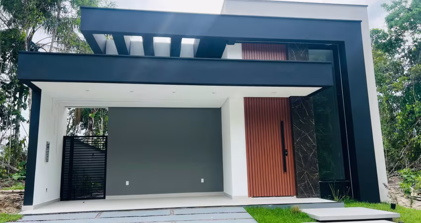 Vende casa térrea com 3 quartos, sendo 1 suíte master e piscina - vivenda das marinas