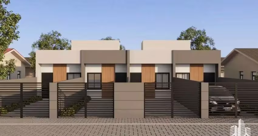 Casa geminada para venda em joinville, vila nova, 2 dormitórios, 1 suíte, 2 vagas