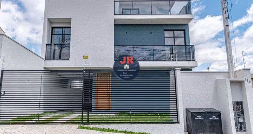 Sobrado triplex com terraço a venda no atuba. Pronto para morar e financia, topa permuta frente pra rua