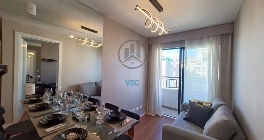 Belo apartamento na vila izabel, 2 quartos e sacada privativa com vaga!