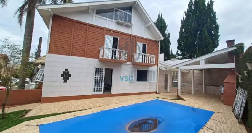 Sobrado em condomínio com 4 suítes sendo uma suíte no térreo 4 vagas com piscina privativa a venda no são braz