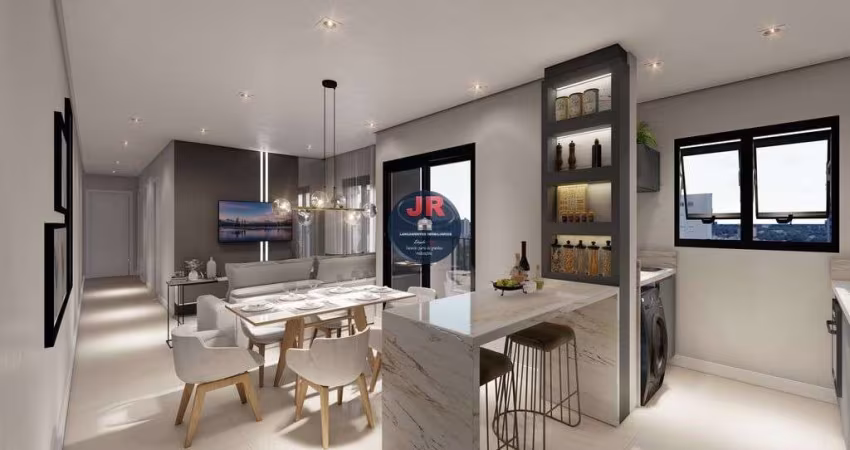 Apartamento alto padrão 3 quartos sendo uma suíte e vaga coberta, no centro de Pinhais