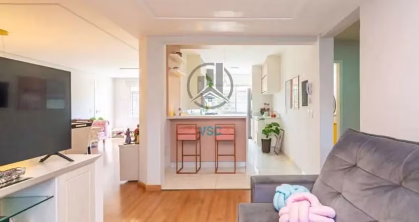 Apartamento térreo no capão raso, 03 quartos, sendo uma suíte com closet
