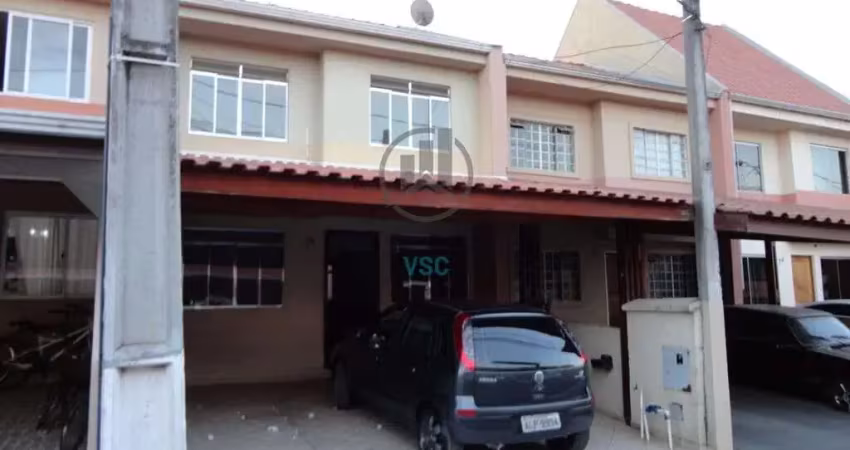 Ótimo sobrado em condomínio no alto boqueirão, 3 quartos com 2 vagas
