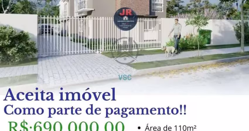 Sobrado em condomínio  3 quartos, sendo 1 suite à venda no boa vista.