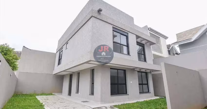 Sobrado triplex a venda em santa felicidade condomínio fechado não geminado