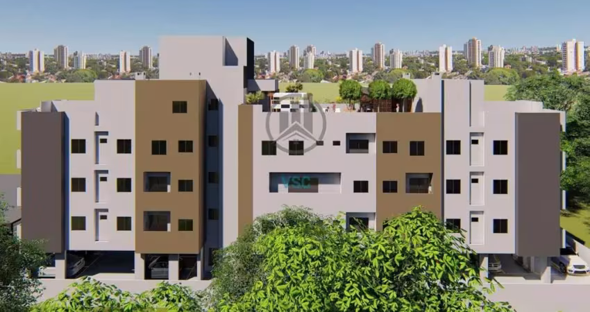 Residencial madrid boqueirão, prédio com elevador, entrada parcelada.