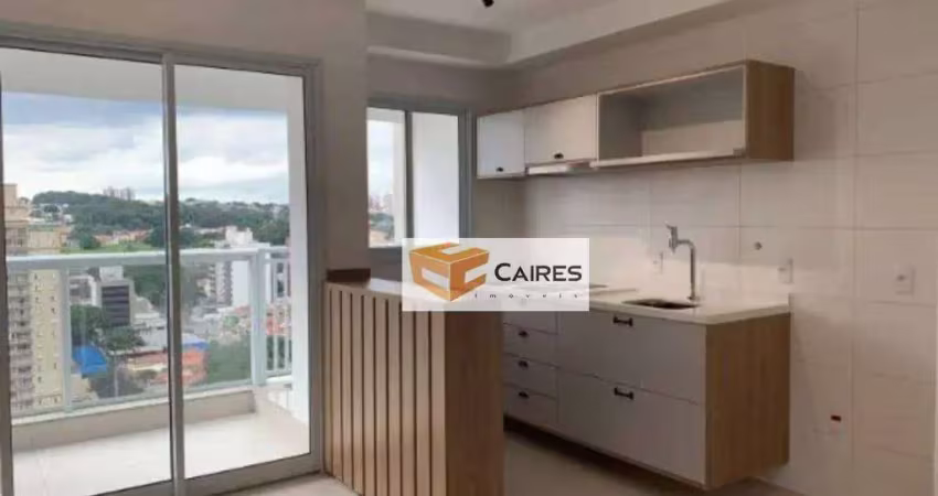 Apartamento com 1 dormitório para alugar, 42 m² por r$ 3.977,00/mês - vila itapura - campinas/sp