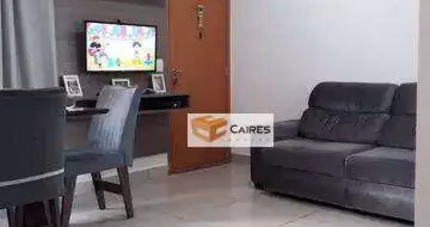 Apartamento com 2 dormitórios à venda, 45 m² por r$ 250.000,00 - jardim antonio von zuben - campinas/sp