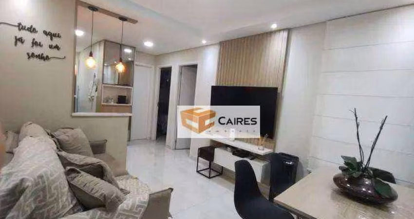 Apartamento com 2 dormitórios à venda, 42 m² por R$ 260.000,00 - Fazenda Lagoa - Campinas/SP