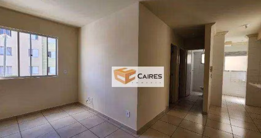 Apartamento com 2 dormitórios à venda, 48 m² por R$ 175.000,00 - Residencial Cosmos - Campinas/SP