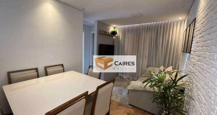 Apartamento com 2 dormitórios à venda, 51 m² por R$ 320.000,00 - Jardim Do Lago Continuação - Campinas/SP