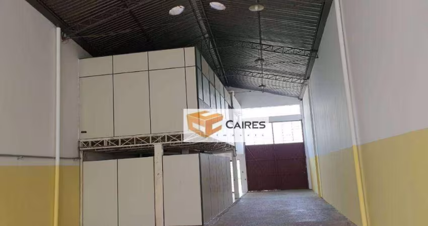 Barracão para alugar, 312 m² por R$ 6.894/mês - Jardim do Trevo - Campinas/SP