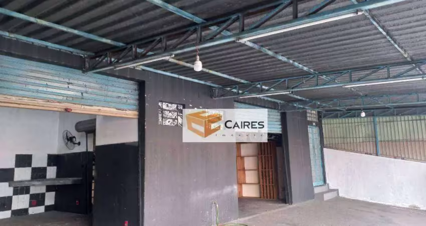 Salão para alugar, 130 m² por r$ 2.149,90/mês - jardim novo campos elíseos - campinas/sp