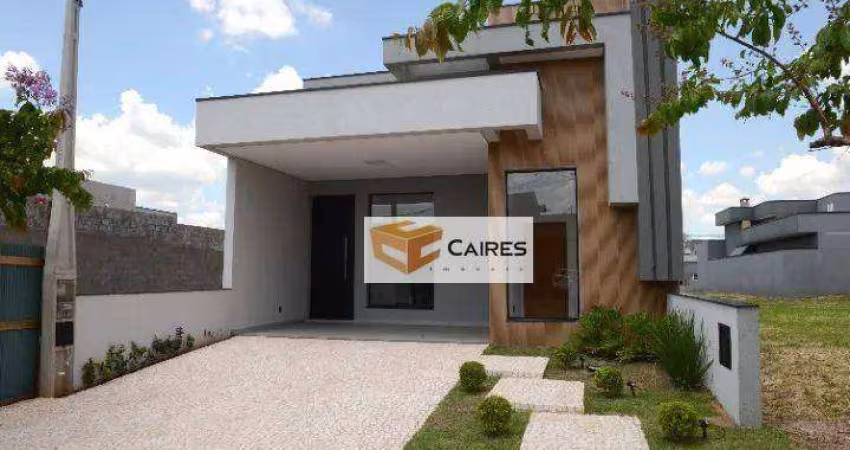 Casa com 3 dormitórios à venda, 127 m² por R$ 950.000,00 - Vila Monte Alegre - Paulínia/SP