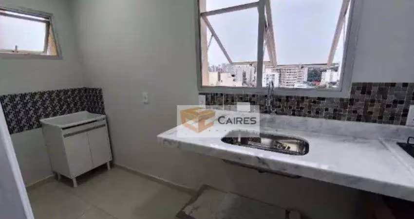 Apartamento com 1 dormitório à venda, 42 m² por r$ 350.000,00 - jardim proença - campinas/sp