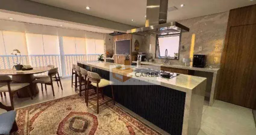 Apartamento com 3 dormitórios à venda, 107 m² por r$ 1.700.000,00 - jardim brasil - campinas/sp