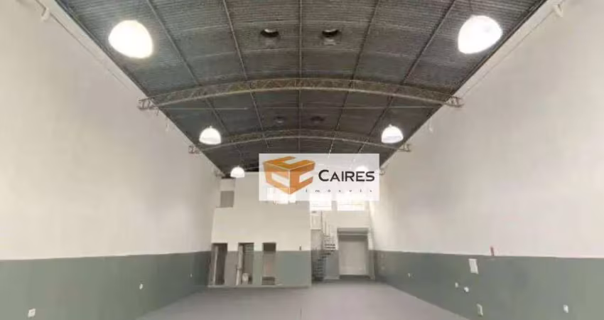 Barracão à venda, 280 m² por r$ 850.000,00 - jardim nilópolis - campinas/sp
