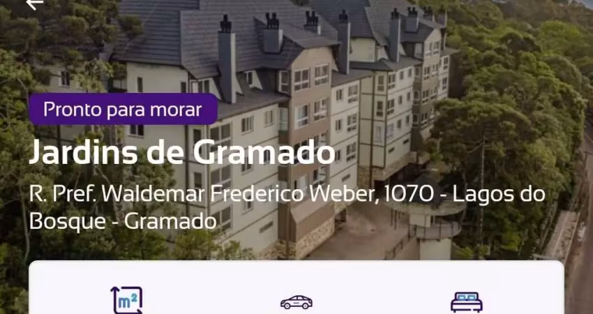 Apartamento com 2 quartos à venda na Pref. Waldemar Frederico Weber, 1070, Moura, Gramado