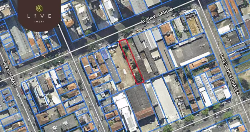 Terreno comercial à venda na Avenida Silva Jardim, 1003, Rebouças, Curitiba