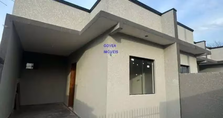Casa 2 quartos, 44m², a uma quadra do centro comercial enette dubar, sta rita preço de planta 229mil fn 99864-4995