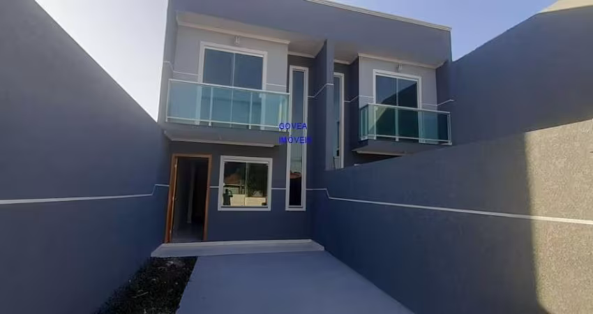 * SOBRADO 82m² 3 QUARTOS 1 SUITE, 2 BANHEIRO, 2 VAGAS, CHURRASQUEIRA, SALA DOIS AMBIENTES, A 2 QUADRA DO MERCADO AGRIMAR, RUA COM TODO COMERCIO GERAL