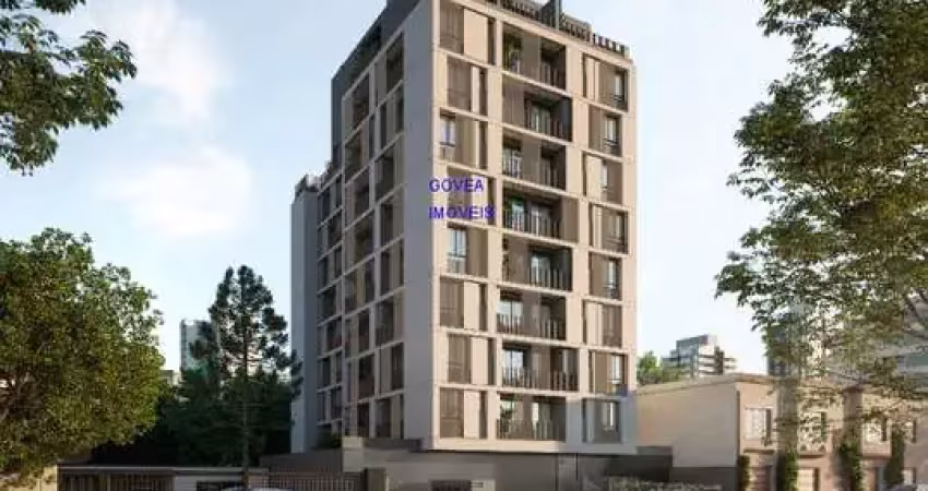 Estúdio loft de 31m² na mercês, curitiba-pr. financia! ótima localização! 1 quarto, por r$477.400,00.