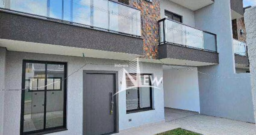 Sobrado com 3 dormitórios à venda, 141 m² por R$ 849.990,00 - Afonso Pena - São José dos Pinhais/PR
