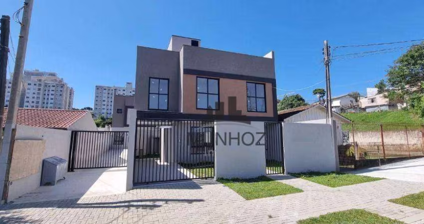 Sobrado com 3 dormitórios à venda, 102 m² por R$ 699.000,00 - Lindóia - Curitiba/PR